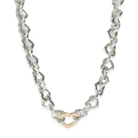 Necklace in 18k Yellow Gold/Sterling Silver