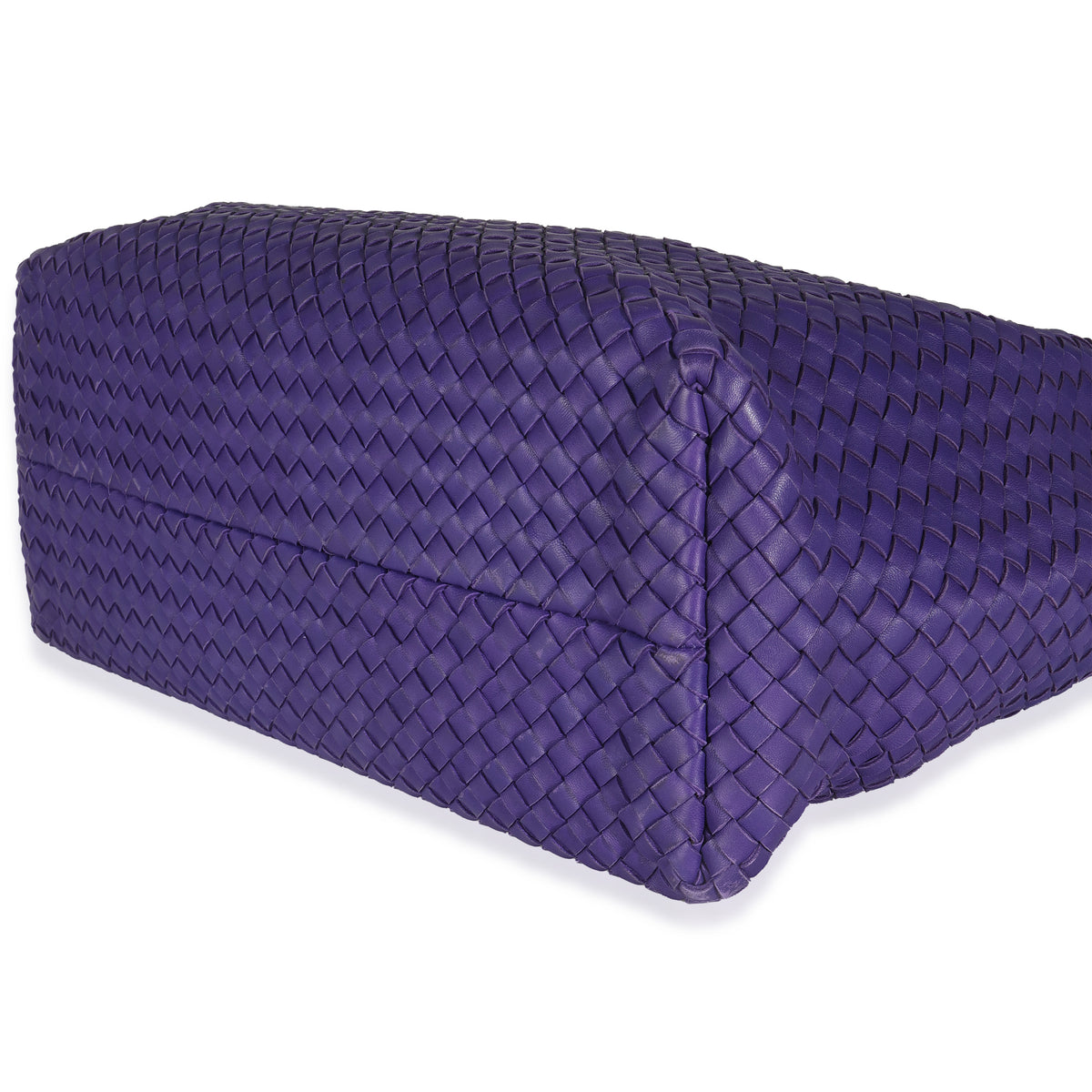 Purple Nappa Intrecciato Medium Cabat