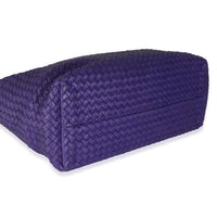 Purple Nappa Intrecciato Medium Cabat