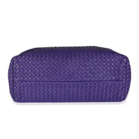 Purple Nappa Intrecciato Medium Cabat