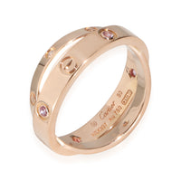 Love Ring, Pink Sapphire, Diamonds (Rose Gold)