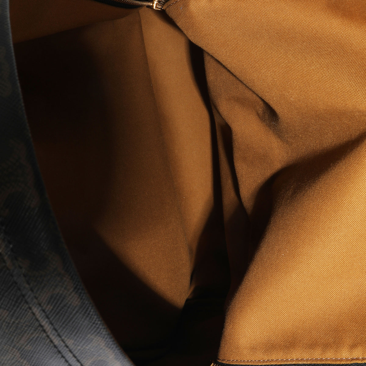 Brown Canvas Medium Triomphe Backpack