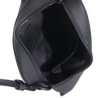 Grey GG Rubber Effect Mini Shoulder Bag