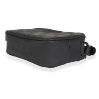 Grey GG Rubber Effect Mini Shoulder Bag