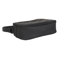 Grey GG Rubber Effect Mini Shoulder Bag