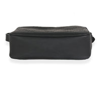 Grey GG Rubber Effect Mini Shoulder Bag