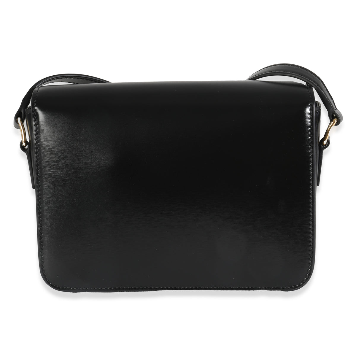 Black Shiny Calfskin Teen Triomphe