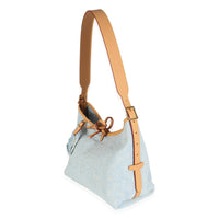 Sky Blue Monogram Denim Carryall PM