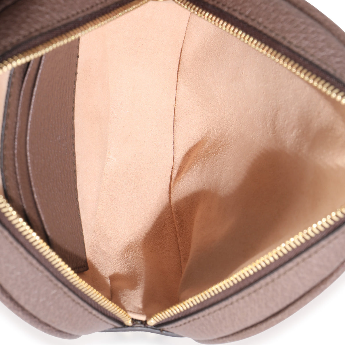 Beige GG Supreme Canvas Ophidia Round Backpack