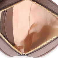 Beige GG Supreme Canvas Ophidia Round Backpack