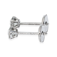 1895 Diamond Solitaire Earring, .46 Ctw. H VS1