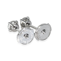 1895 Diamond Solitaire Earring, .46 Ctw. H VS1