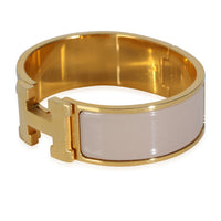 Hermes Clic Clac Bracelet In Marron Glacé, GM