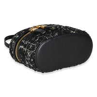 Black Gold Tweed Mini Caro Vanity