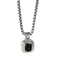 Albion Onyx Pendant in 14k Yellow Gold/Sterling Silver