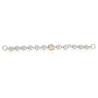 Bracelet in 18k Yellow Gold/Sterling Silver