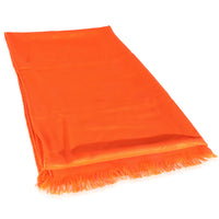 Orange Vif Cashmere New Libris Stole