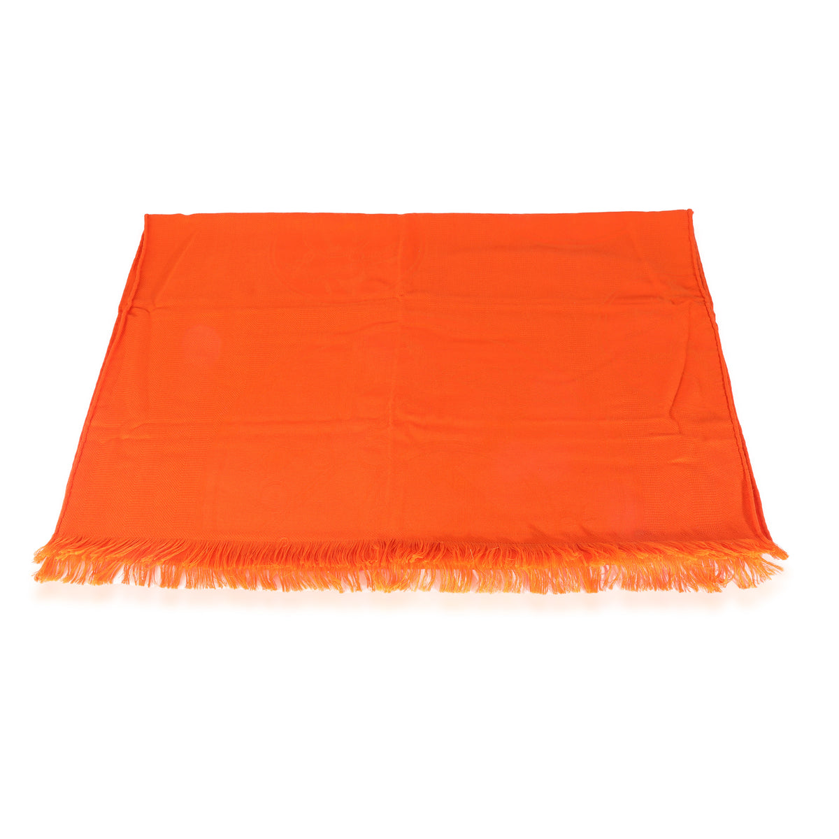 Orange Vif Cashmere New Libris Stole