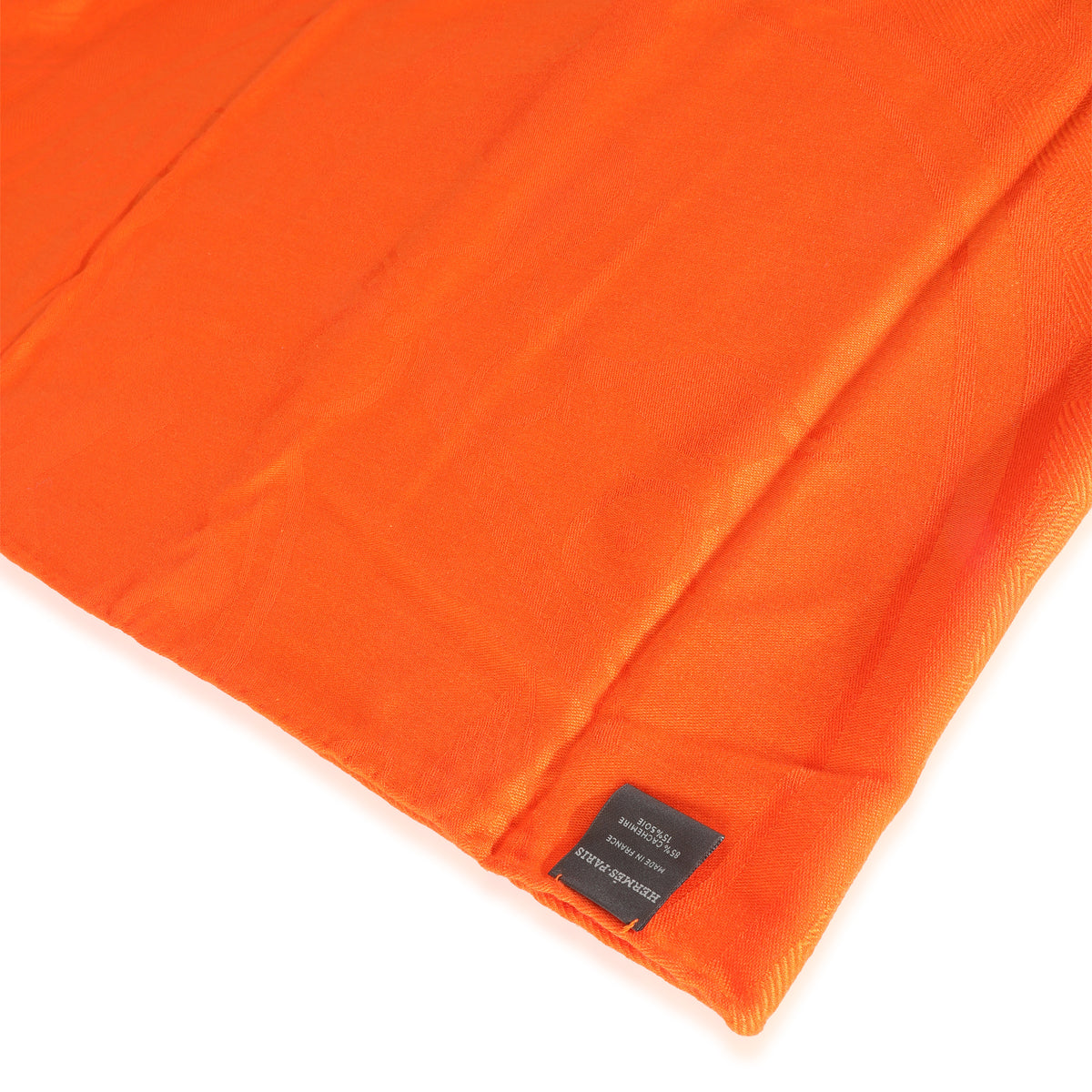 Orange Vif Cashmere New Libris Stole