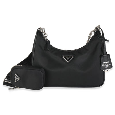 Black Re-Nylon Re-Edition 2005 Bag
