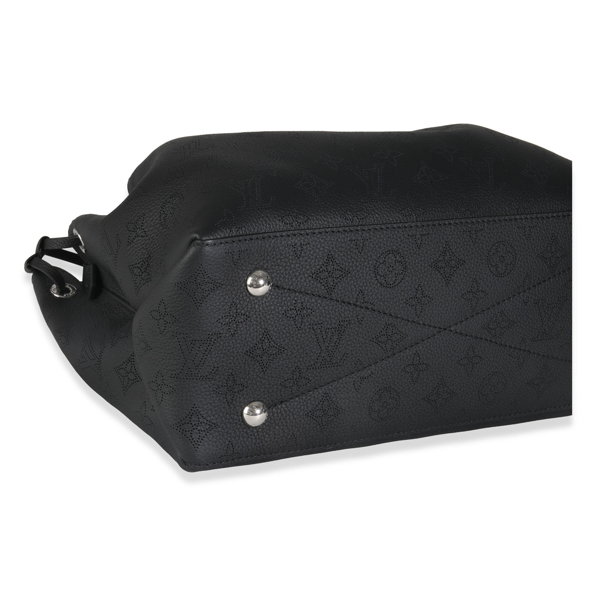 Black Monogram Mahina Bella Tote