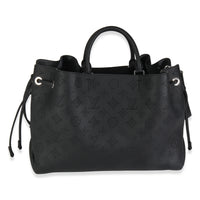 Black Monogram Mahina Bella Tote