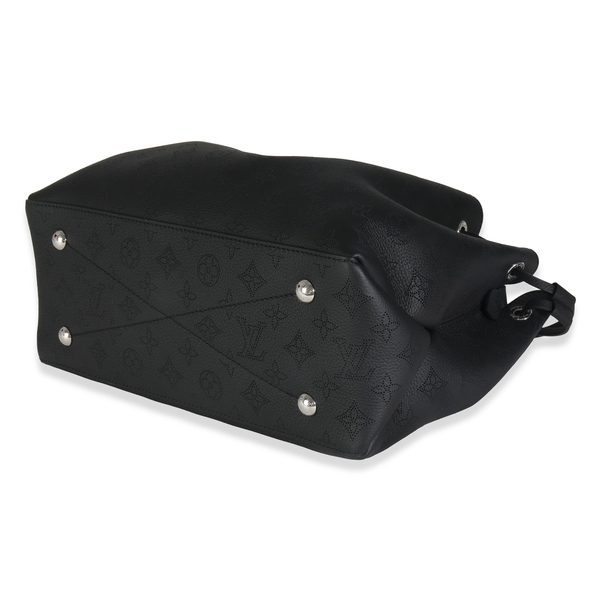 Black Monogram Mahina Bella Tote