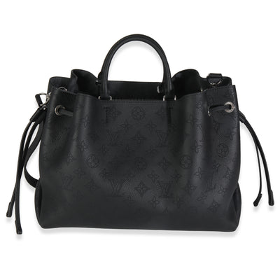 Black Monogram Mahina Bella Tote
