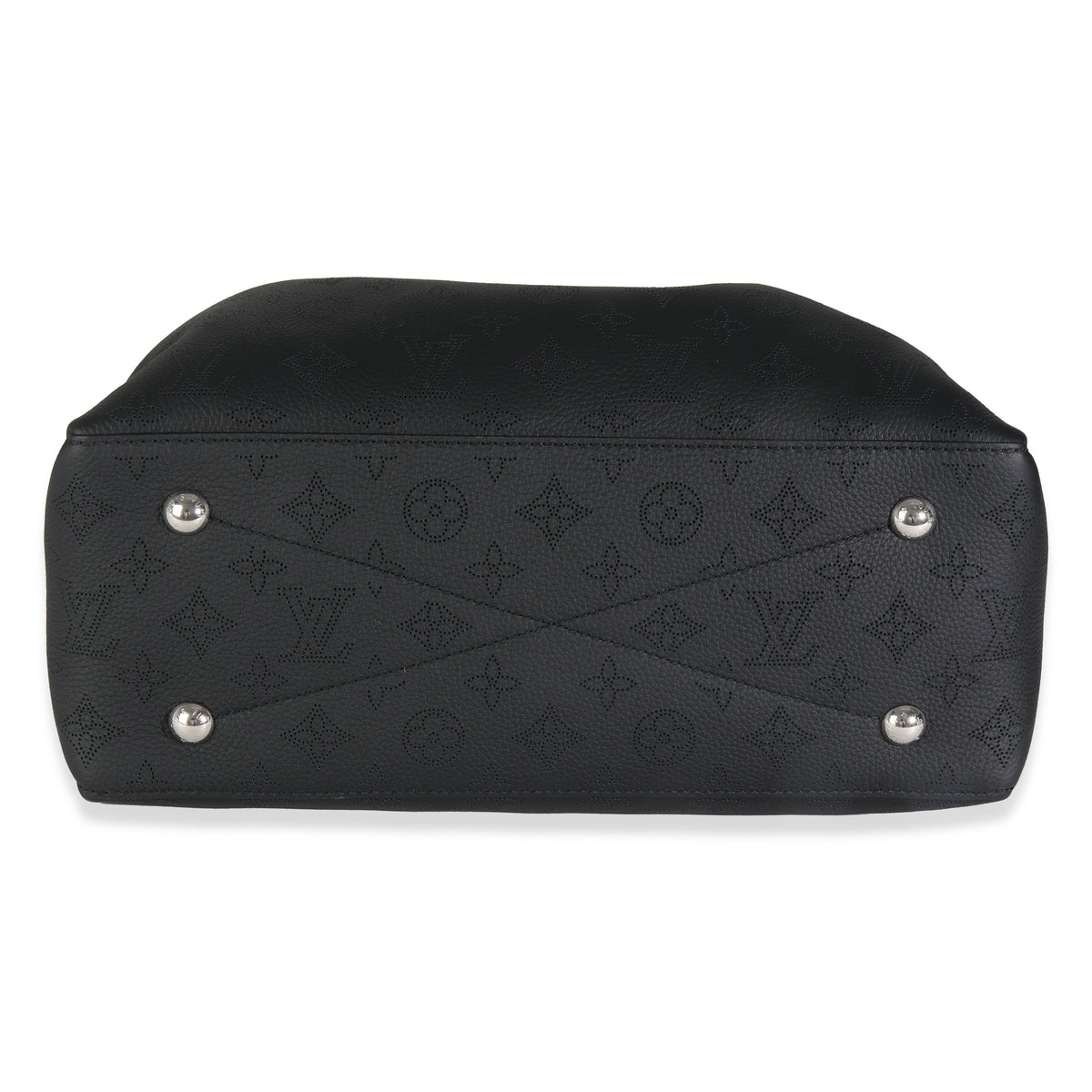 Black Monogram Mahina Bella Tote