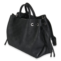 Black Monogram Mahina Bella Tote