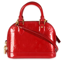 Cherry Monogram Vernis Alma BB