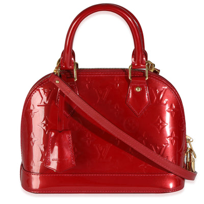 Cherry Monogram Vernis Alma BB