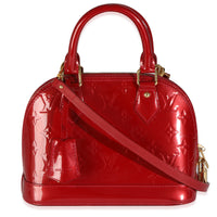 Cherry Monogram Vernis Alma BB