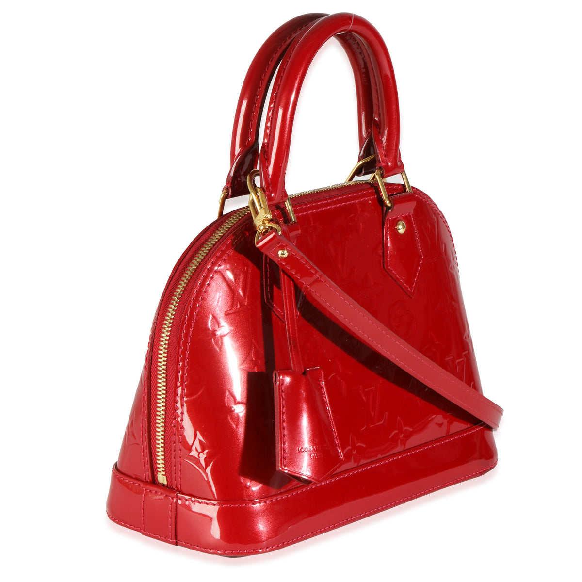 Cherry Monogram Vernis Alma BB