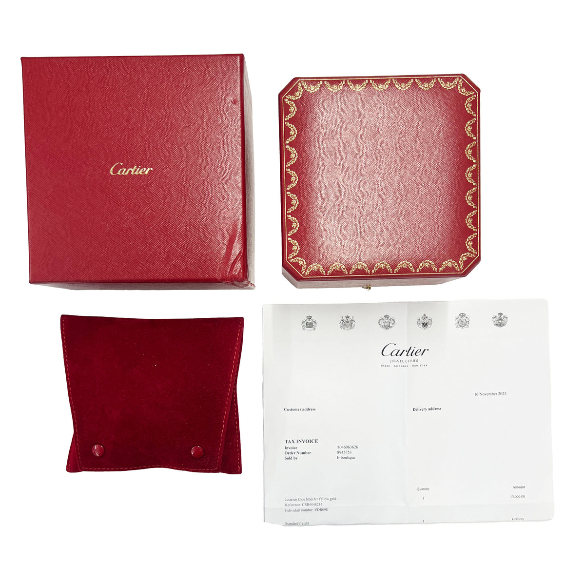 Yellow Gold  Juste Un Clou Bracelet