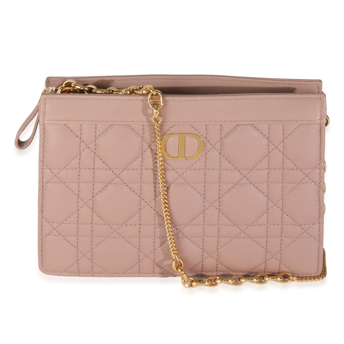 Fard Calfskin Cannage Dior Caro Every Dior Pouch