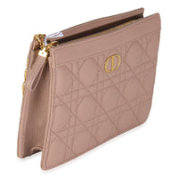 Fard Calfskin Cannage Dior Caro Every Dior Pouch