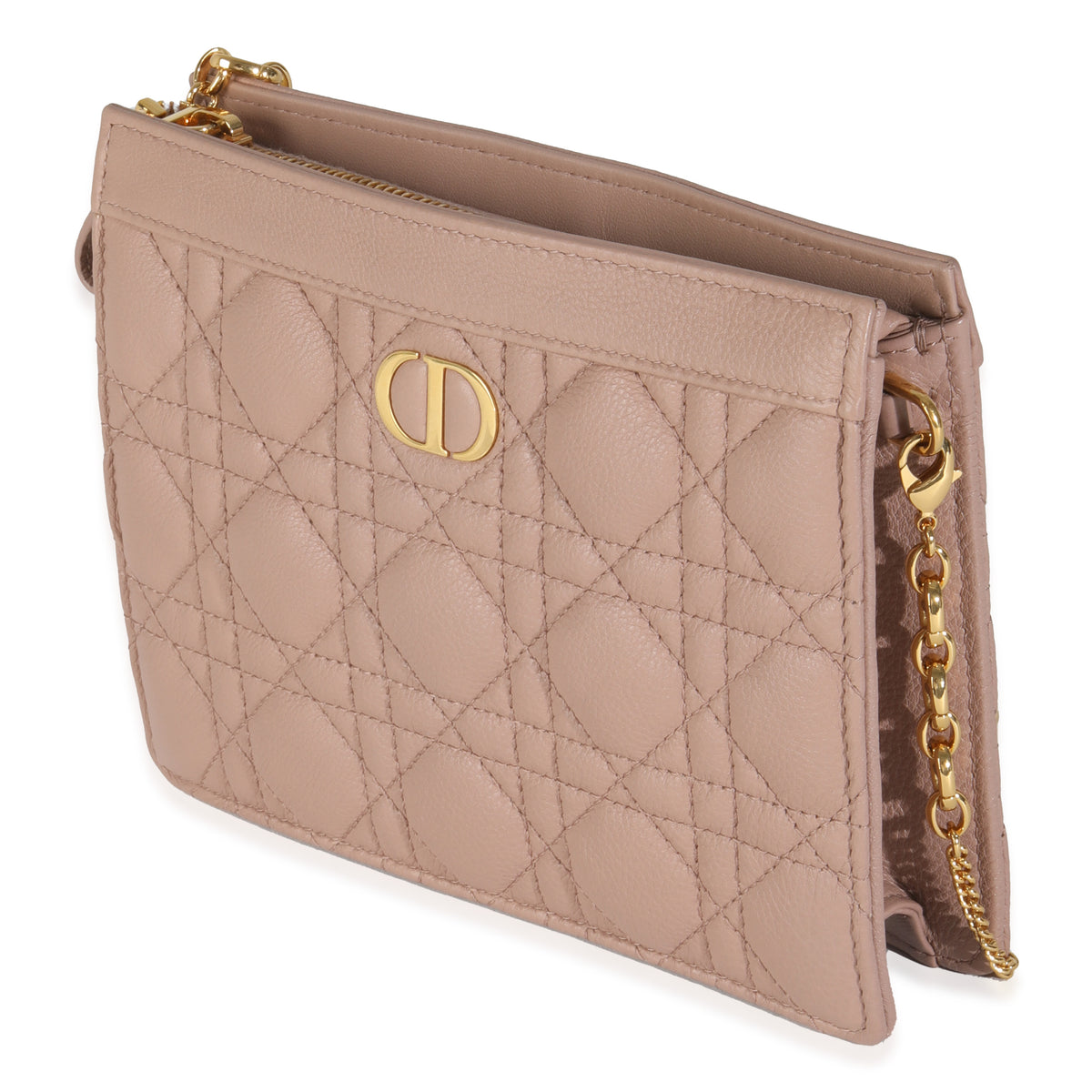 Fard Calfskin Cannage Dior Caro Every Dior Pouch