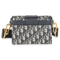 Navy Oblique Canvas 30 Montaigne Box