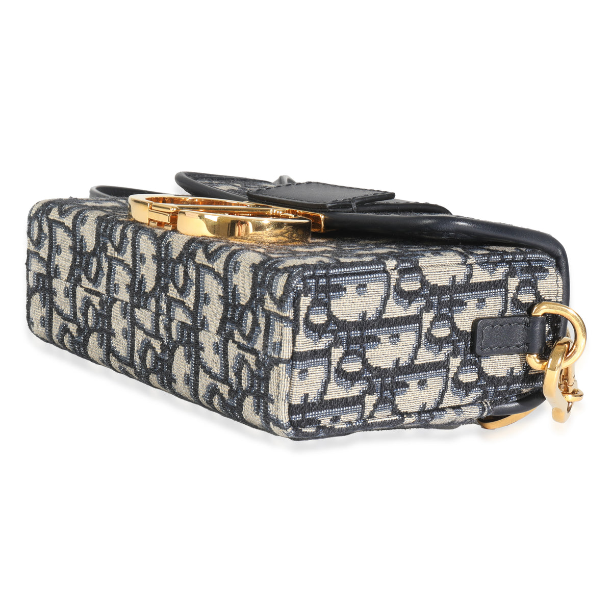 Navy Oblique Canvas 30 Montaigne Box