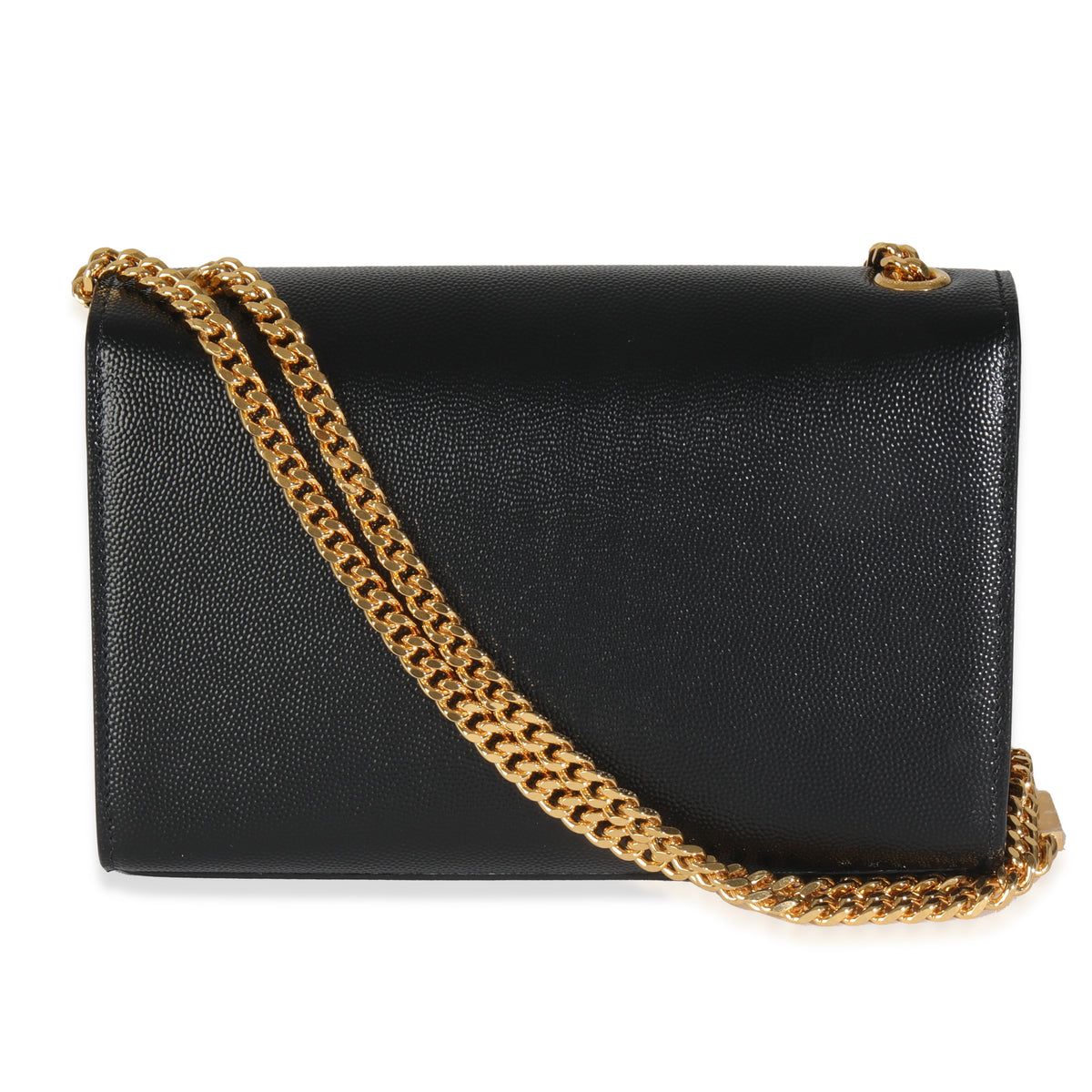 Black Grain De Poudre Small Kate Tassel