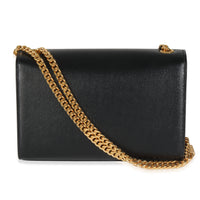 Black Grain De Poudre Small Kate Tassel