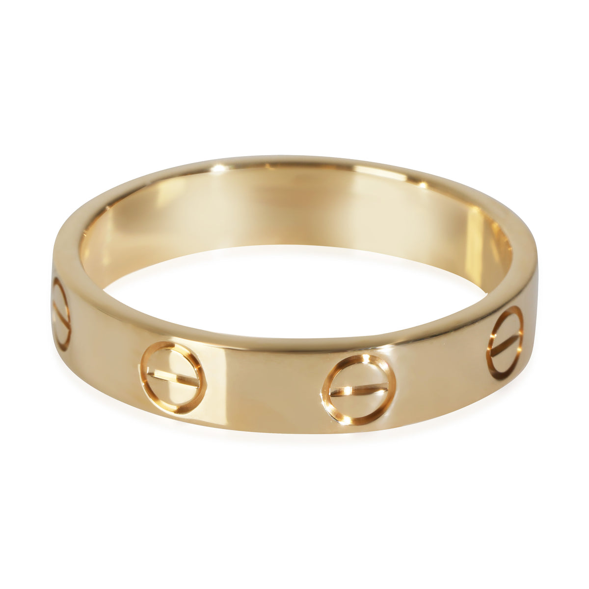 Love Wedding Band (Yellow Gold)