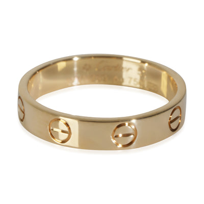 Love Wedding Band (Yellow Gold)