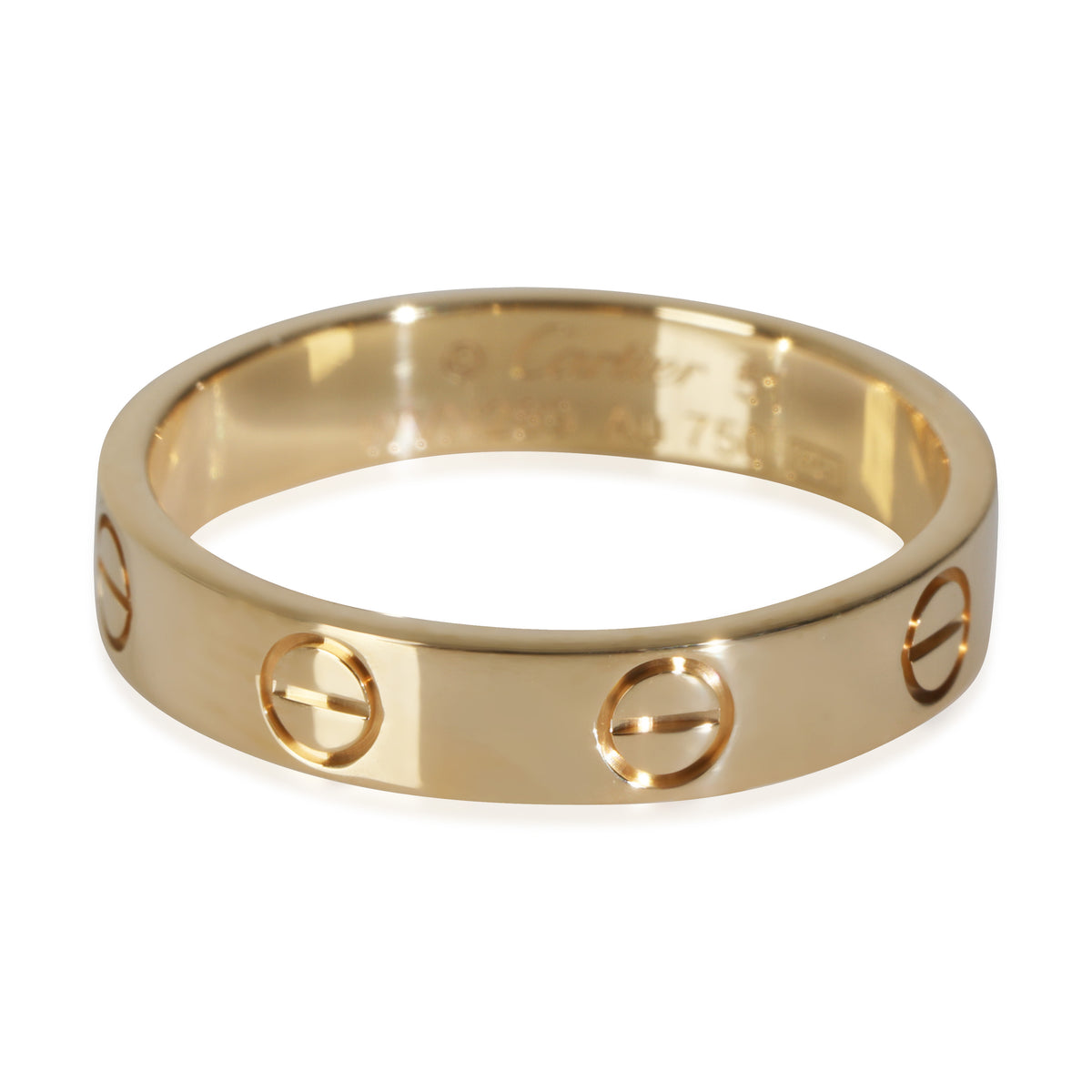 Love Wedding Band (Yellow Gold)