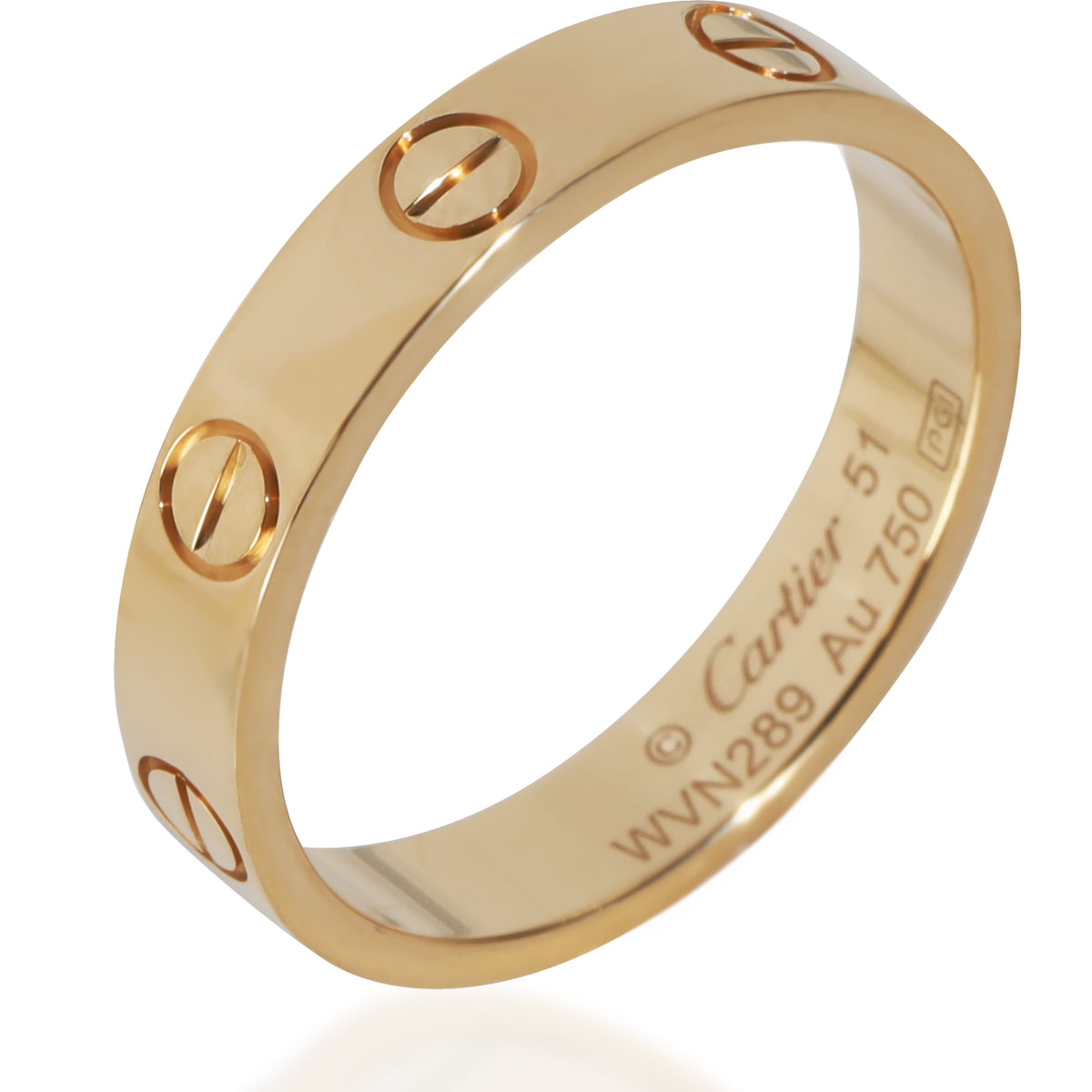 Love Wedding Band (Yellow Gold)