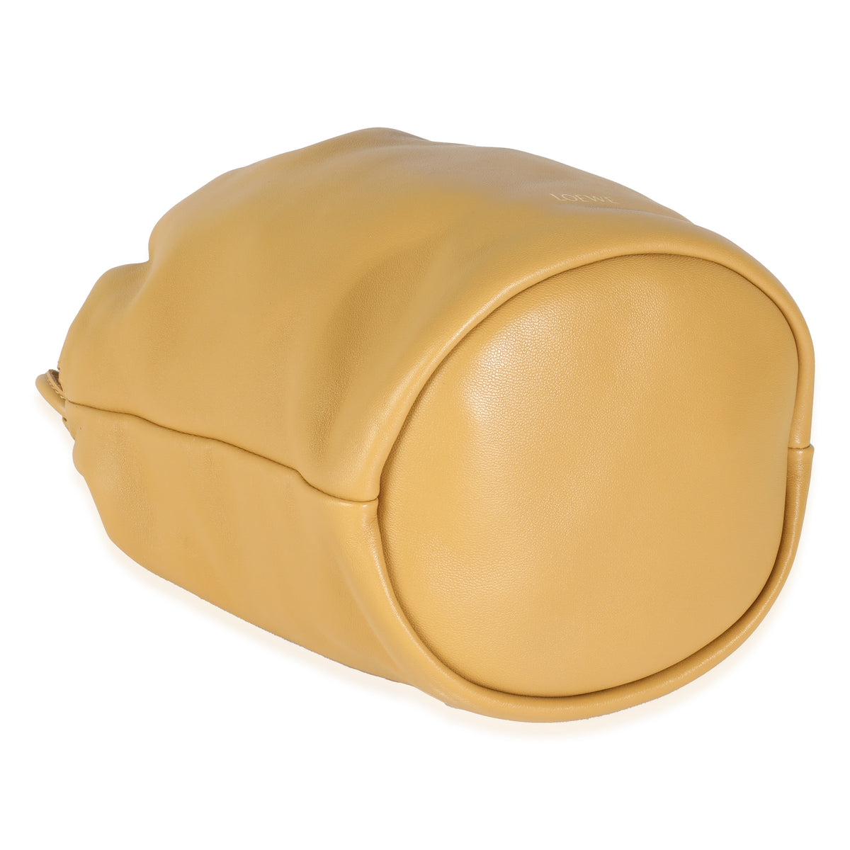 Sahara Mellow Nappa Lambskin Flamenco Chain Bucket Bag