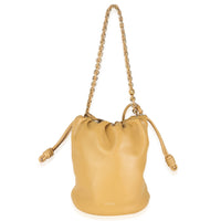 Sahara Mellow Nappa Lambskin Flamenco Chain Bucket Bag