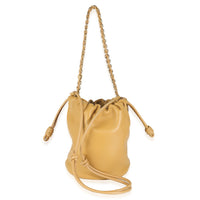 Sahara Mellow Nappa Lambskin Flamenco Chain Bucket Bag