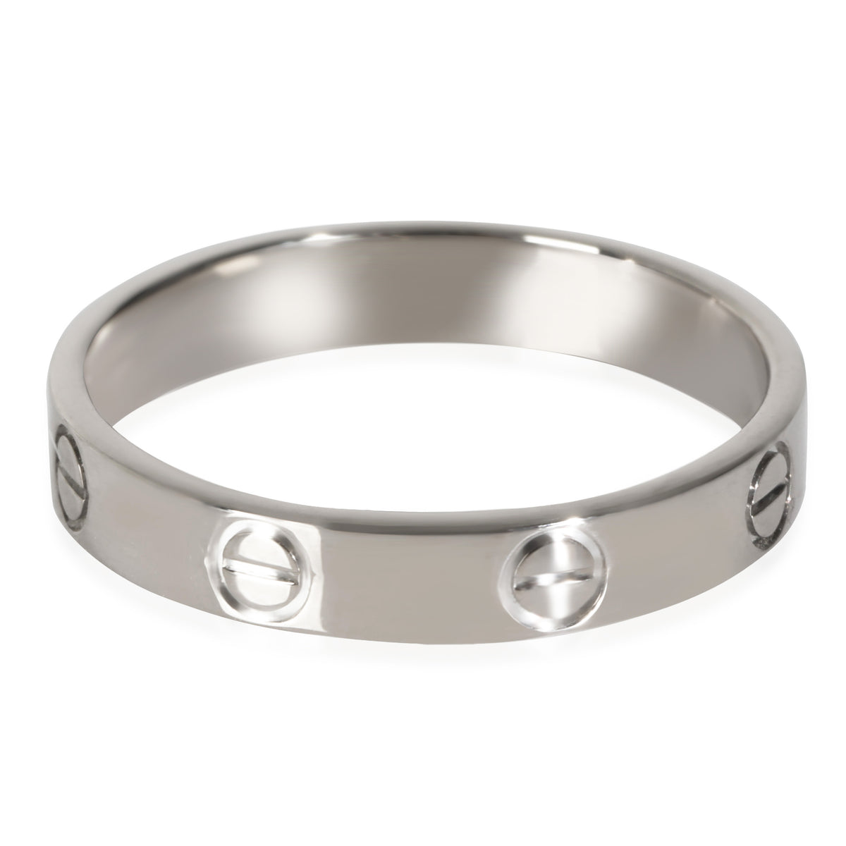White Gold Small Model Love Ring